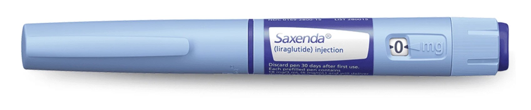 ตัวอย่างปากกา Saxenda